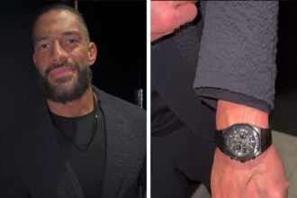 Roman Reigns COPS $ 450k orologio, catene di diamanti durante il weekend di WrestleMania