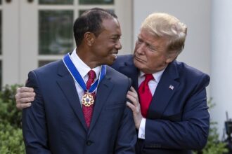 Donald Trump reagisce a Tiger Woods, Vanessa Trump Romance