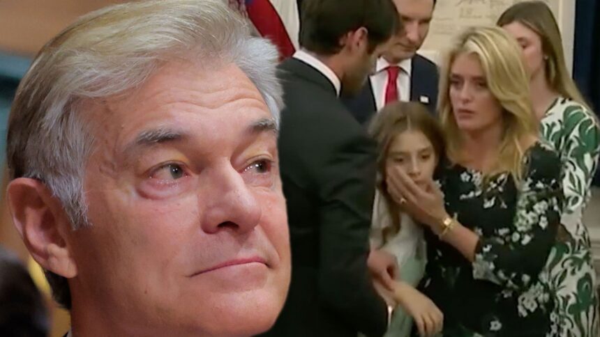 La nipote del Dr. Oz si sta riprendendo dopo la spavento medico della Casa Bianca