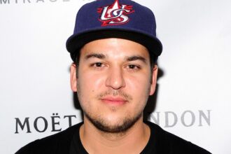 La rara foto di Rob Kardashian durante la Pasqua della famiglia Kardashian