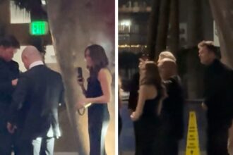 Tom Brady colpisce la festa di compleanno di David Beckham