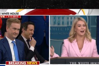 Trump Stracciage ha aiutato Shedeur Sanders a essere arruolato, Scherzi del segretario stampa