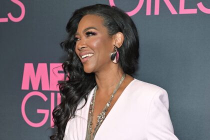 Kenya Moore attends the Atlanta LGBTQ+ Tastemaker Screening of "Mean Girls" at AMC Madison Yards 8 on January 09, 2024, in Atlanta, Georgia.
