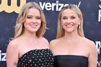 SANTA MONICA, CALIFORNIA - JANUARY 14: Ava Phillippe and Reese Witherspoon attend the 29th Annual Critics Choice Awards at Barker Hangar on January 14, 2024 in Santa Monica, California. (Photo by Axelle/Bauer-Griffin/FilmMagic)