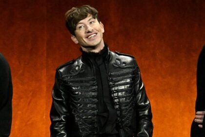 Barry Keoghan at the Sony Presentation and Opening Night as part of CinemaCon 2025 held at Caesars Palace on March 31, 2025 in Las Vegas, Nevada. (Photo by Gilbert Flores/Variety via Getty Images)