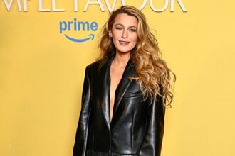 LONDON, ENGLAND - APRIL 15: Blake Lively attends the "Another Simple Favour" special screening at the Ham Yard Hotel on April 15, 2025 in London, England. (Photo by Gareth Cattermole/Getty Images)
