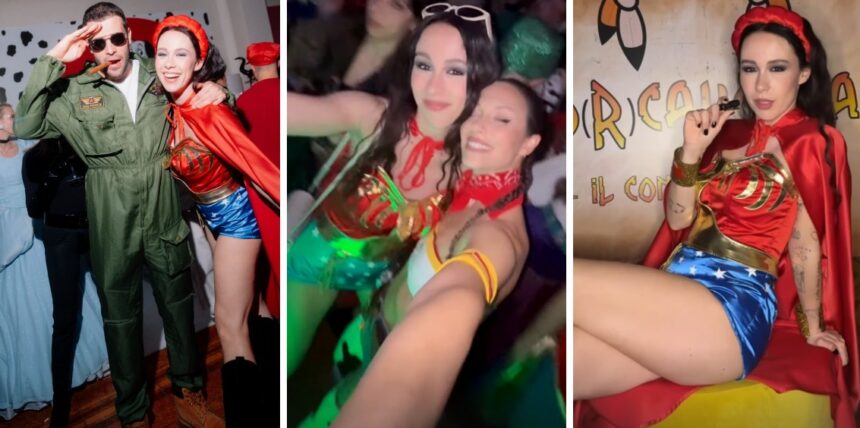 Aurora Ramazzotti e il futuro marito Goffredo in costume alla festa di compleanno dell'amica: ecco da cosa si sono travestiti, foto - Gossip.it