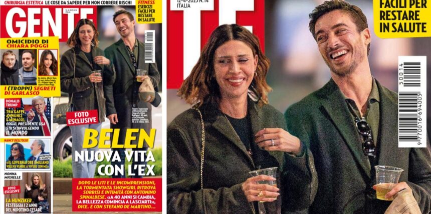 Belen, ufficialmente single, viene avvistata sempre più spesso con l'ex Antonino Spinalbese: la nuova paparazzata tra risate e sintonia - Gossip.it