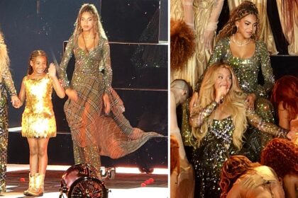 Le figlie di Beyoncé le rubano la scena al concerto di LA: guarda Rumi, 7 anni, e Blue Ivy, 13, sul palco con la mamma - Gossip.it