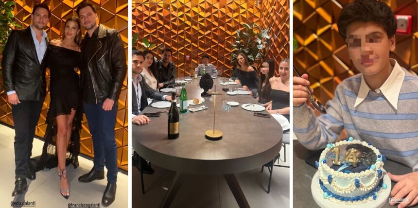 Claudia Galanti festeggia i 14 anni del figlio Liam Elijah e ci sono anche i suoi due bellissimi fratelli gemelli: guarda - Gossip.it