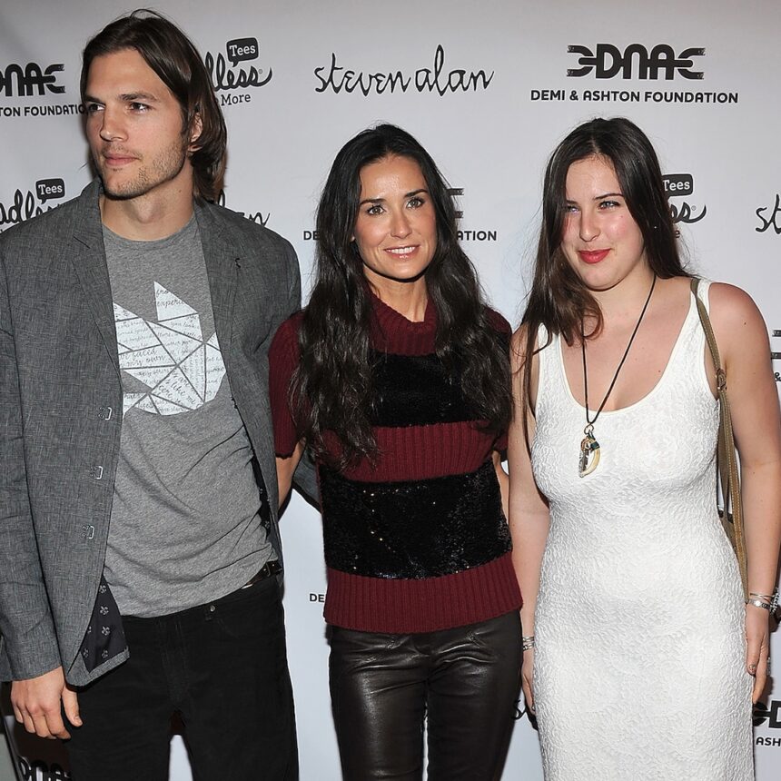 La figlia di Demi Moore Scout Willis su Stepdad Ashton Kutcher