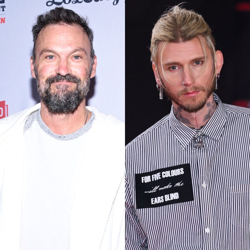 Mitragliatrice Kelly e Brian Austin Green Feud si riscalda