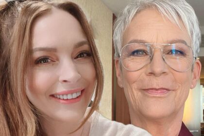 Lindsay Lohan si riunisce con Jamie Lee Curtis per promuovere "Freakier Friday"