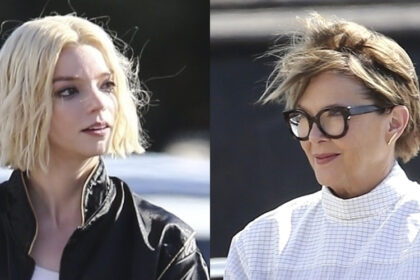 Anya Taylor-Joy & Annette Bening Film New Apple TV+ Series "Lucky" In LA