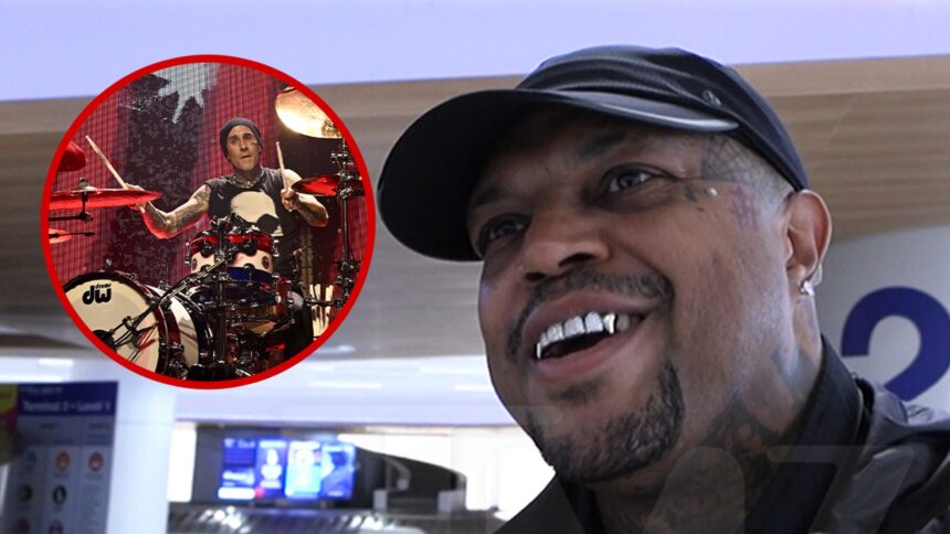 DJ Paul rivela Travis Barker Coachella Cameo per tre 6 mafia