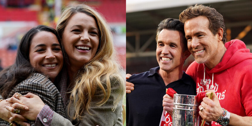 Blake Lively & Aly Raisman si uniscono a Ryan Reynolds e Rob McElhenney al gioco di Wrexham AFC dopo Time100 Gala