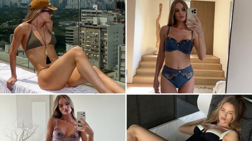 Rosie Huntington-Whiteley Hot Shots per dare il via al suo 38 ° compleanno!