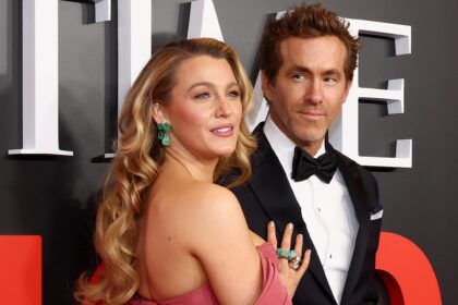 Blake Lively, Arrivo a tappeto rosso di Ryan Reynolds