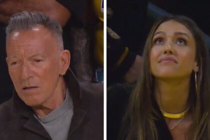 Bruce Springsteen, Jessica Alba tra le celebrità al gioco Lakers