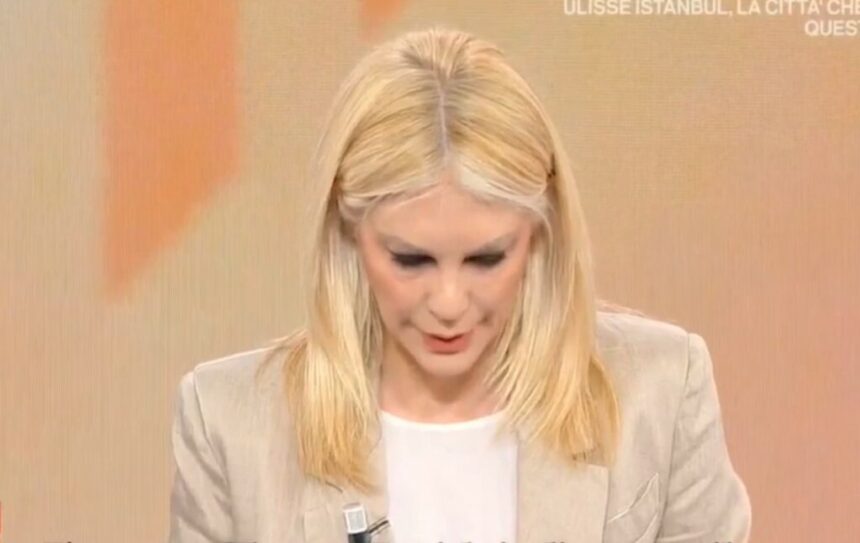 Eleonora Daniele e l’annuncio in diretta della morte del papa: ''Sono ancora spaesata'' - Gossip.it