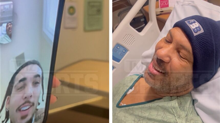 Lavar Ball Facetimed Gelo, convocazione sentita per carriera rap dal letto d'ospedale