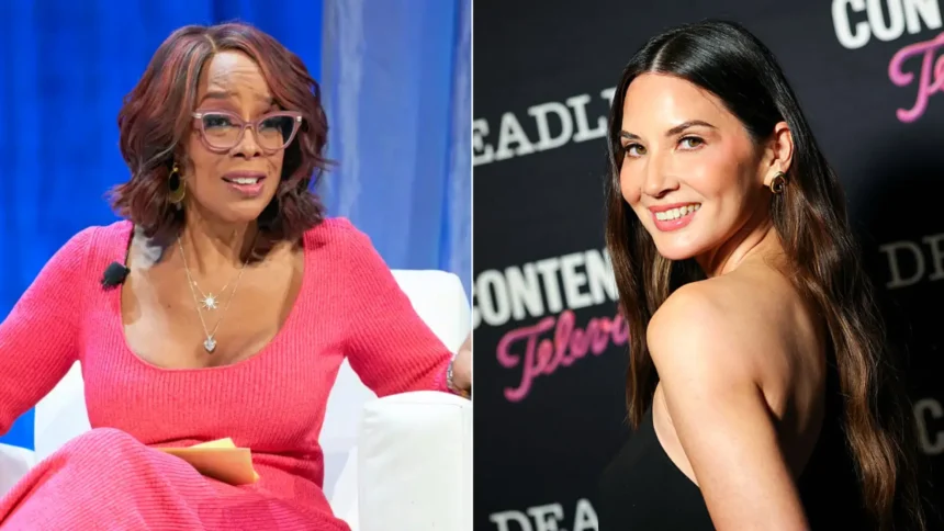 "Che cosa stanno facendo?": I modi "golosi" di Gayle King chiamati in rabbia da un'attrice Olivia Munn