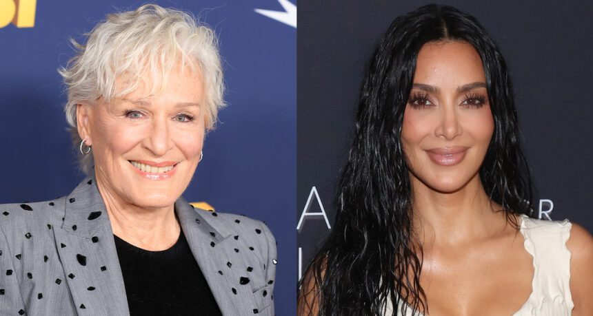 Glenn Close canta le sue lodi per la co-protagonista di "All's Fair" Kim Kardashian, dettaglia la festa del pigiama a casa di Kris Jenner