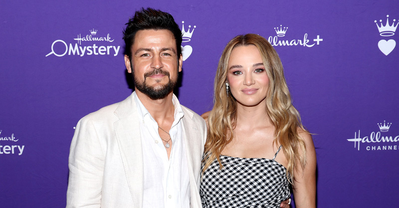 Hunter King si raviene per lavorare con il co-protagonista di Hallmark Tyler Hynes: "È così bravo in quello che fa"