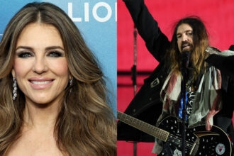 Elizabeth Hurley apparentemente debutta con Billy Ray Cyrus a Pasqua!
