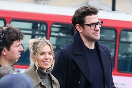 Film di John Krasinski e Sienna Miller "Jack Ryan" a Londra