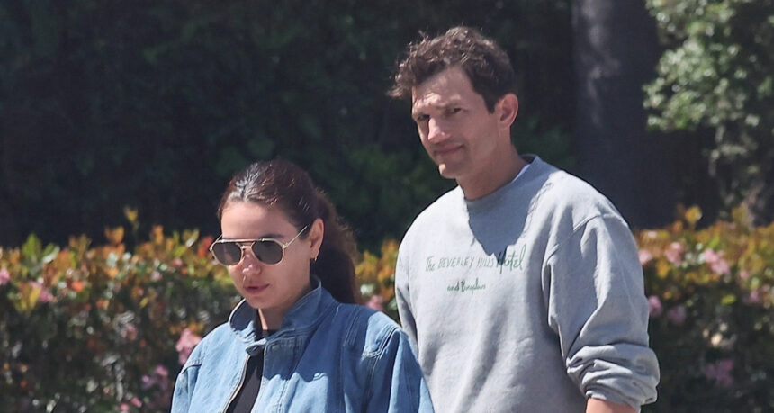 Ashton Kutcher esce a Beverly Hills con la moglie Mila Kunis dopo aver filmato "The Beauty" a Venezia