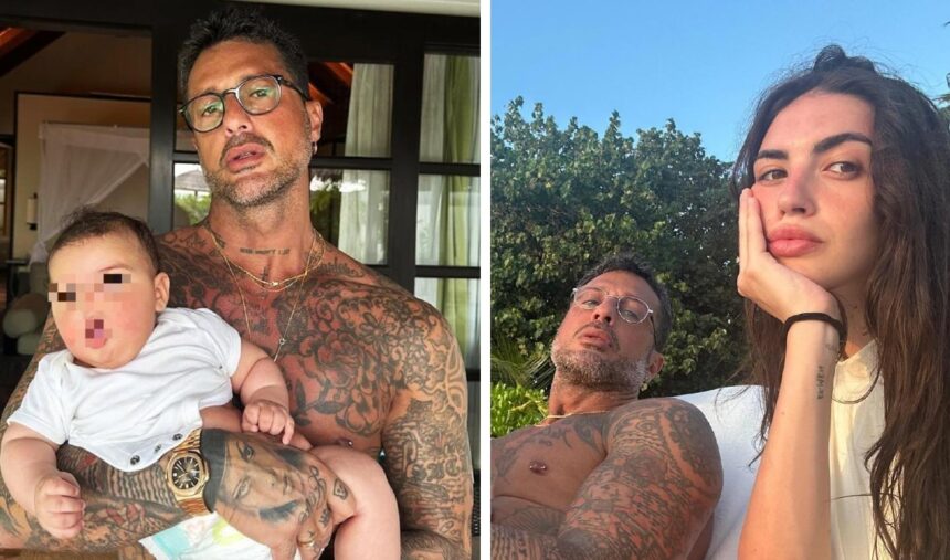 Le foto delle vacanze alle Maldive di Fabrizio Corona con la compagna Sara Barbieri e il figlio Thiago - Gossip.it