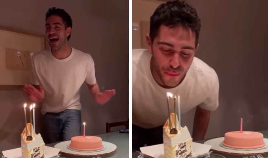 Tommaso Zorzi esce dagli ''enti'' ed entra negli ''enta'': le torte a mezzanotte per i suoi 30 anni - Gossip.it