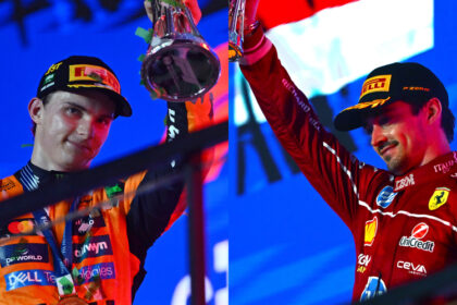 Oscar Piastri prende il comando del campionato di conducente F1, Charles Leclerc ottiene il primo podio Ferrari del 2025