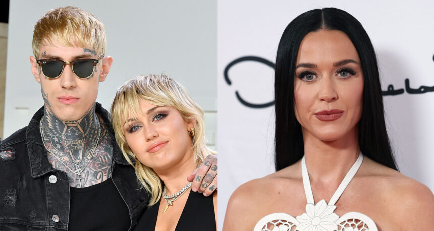 Trace Cyrus accusa Katy Perry di copiare la carriera di sorella Miley