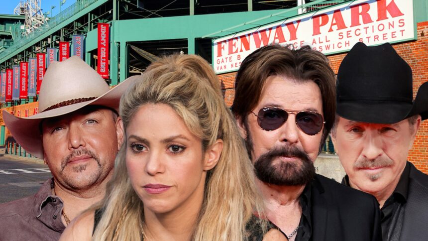 Shakira, Jason Aldean, Brooks e Dunn Boston mostrano bruscamente cancellati