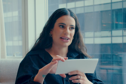 Lea Michele speaks on the Therapuss podcast with Jake Shane in May 2025.