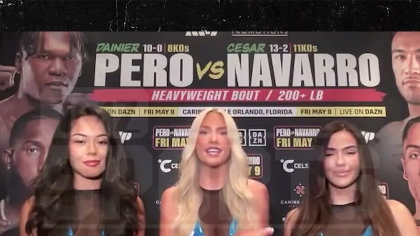 Tate McRae ottiene Ring Girl Invite dalla modella Marissa Ayers in vista del debutto MVP 12