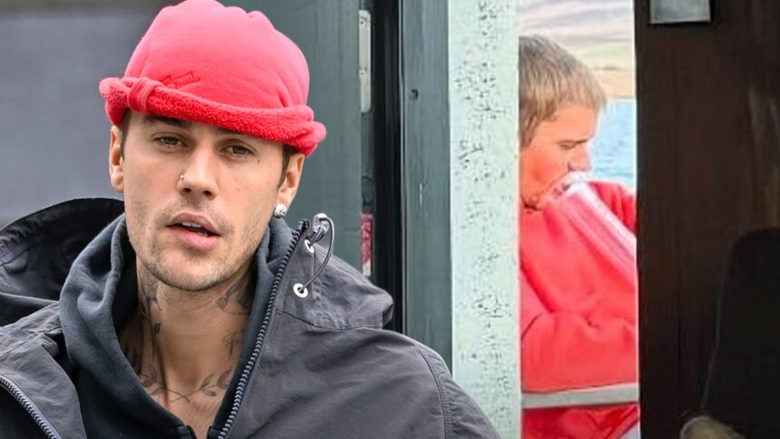 Justin Bieber ha fotografato a prendere un successo quello che sembra essere un bong