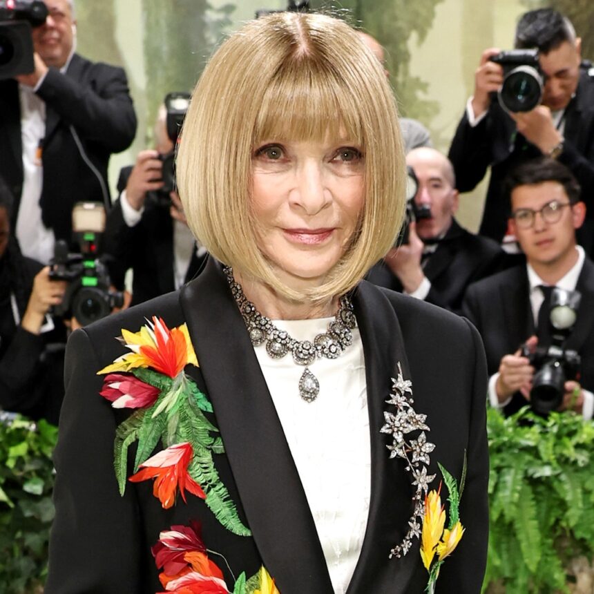 Anna Wintour rivela che non approva lo sguardo di gala