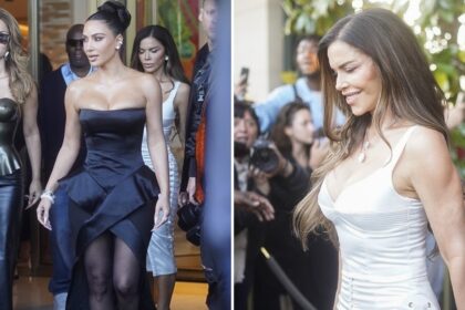 Kim Kardashian, abito Katy Perry caldo per la festa di addio al nubilato di Lauren Sanchez