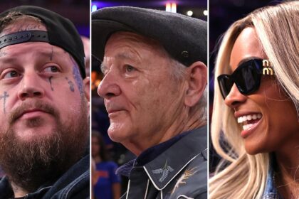 Celebs Pack Knicks gioco da guardare sconvolto da pacers
