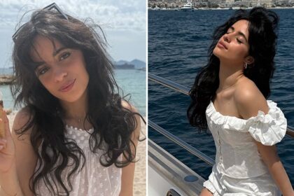 Camila Cabello Seas la giornata su Yacht a Cannes, in Francia