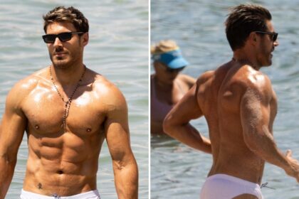 Chris Appleton mostra il rigonfiamento delle vacanze europee a Cannes