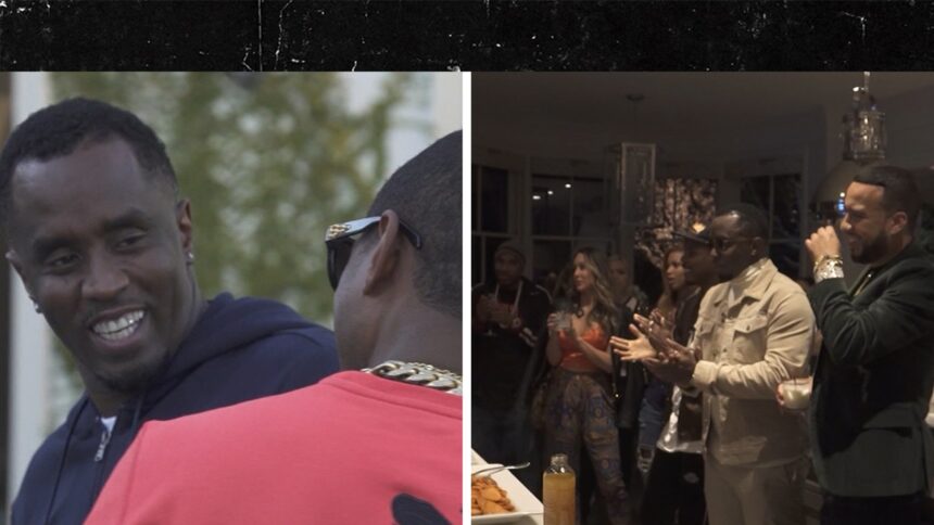 Il Ringraziamento del 2017 di Diddy con Usher, Chris Brown, A $ AP Rocky, in video