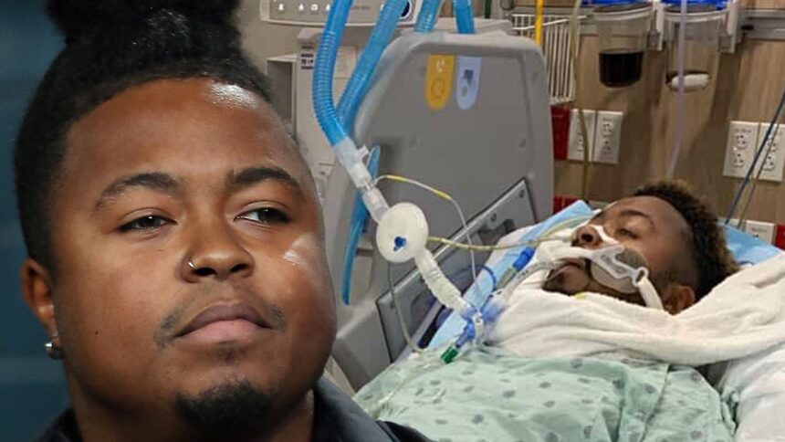 Star Kirk Medas "Frirobama Shore" in ventilatore in terapia intensiva