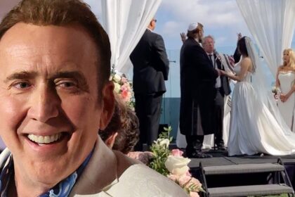 Nicolas Cage partecipa al matrimonio di Son Weston