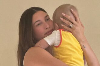 La nuova foto di Hailey Bieber di Jack Blues Bieber a 9 mesi