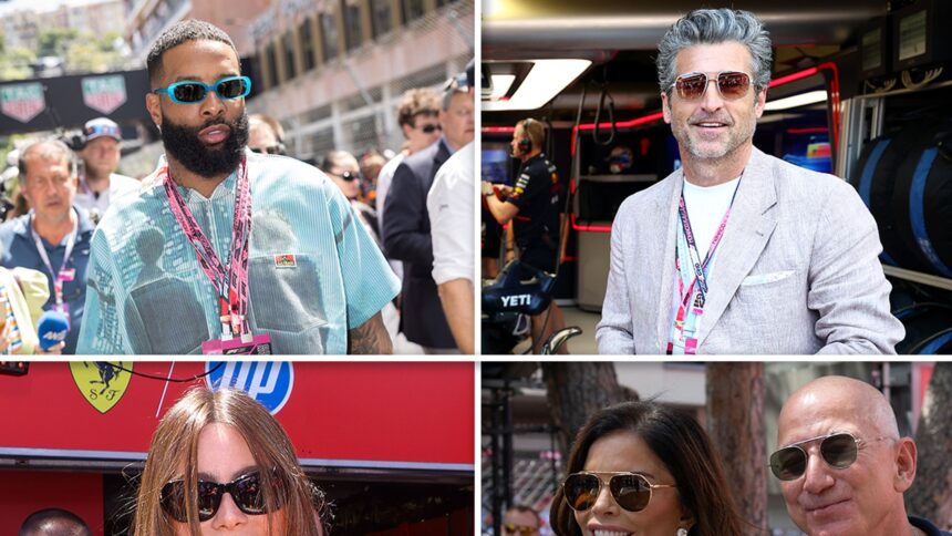 Le celebrità escono in piena forza per il Grand Prix Monaco