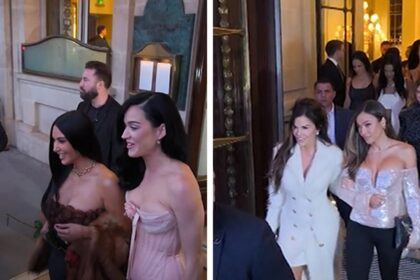 Kim Kardashian, Katy Perry e Lauren Sanchez vanno in giro a Parigi